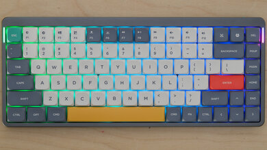 NuPhy Air75 Backlighting Picture