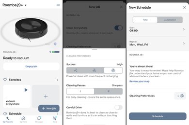 iRobot Roomba j9+ Companion App Screen Grabs