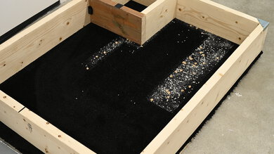 Dyson V11 High-Pile Carpet Pickup Post Test