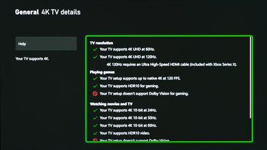 Samsung S85D OLED Xbox Series X Screenshot