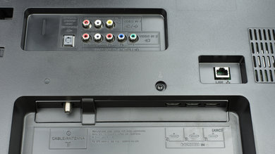 Sony W630B Rear Inputs Picture