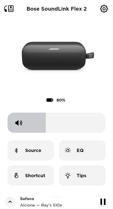 Bose SoundLink Flex (2nd Gen) App Picture