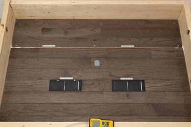 Shark Vertex Pro Powered Lift-Away Wood Cracks Post Test