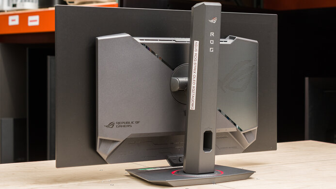 ASUS ROG Strix OLED XG27AQDMG Back Picture