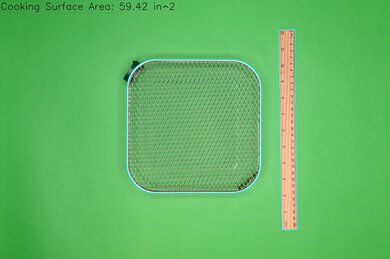 NutriChef 5.8 Quart NCAF539TB Surface Area Picture