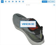 Saucony Endorphin Azura 3D Model Full Shoe