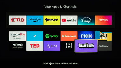 Hisense QD6/QD65NF QLED Apps Picture