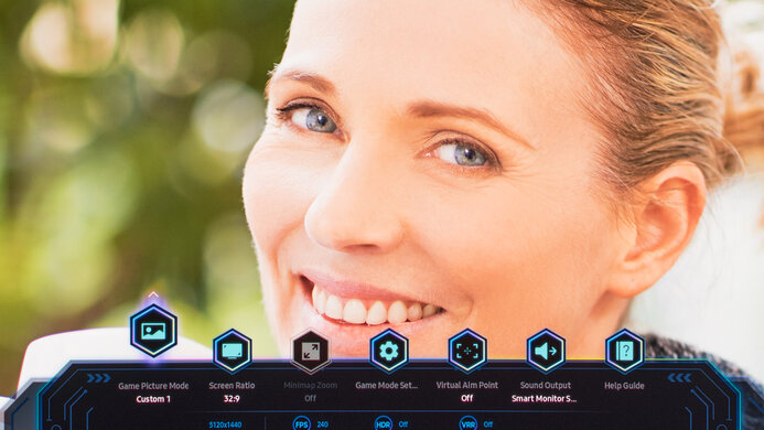 Samsung Odyssey OLED G9/G95SC S49CG95 OSD Picture