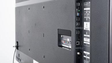 Sony X850F Side Inputs Picture