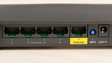 Linksys E5400 Ports Photo