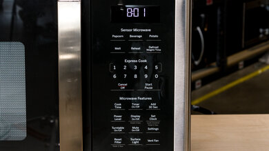 GE JVM6175SKSS Control Panel Picture