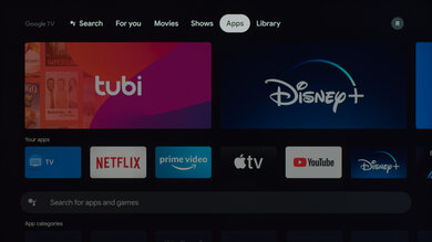 Sony X95J Apps Picture