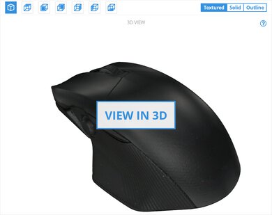 ASUS ROG Chakram Core 3D Model