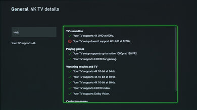 Sony A9G OLED Xbox Series X Screenshot
