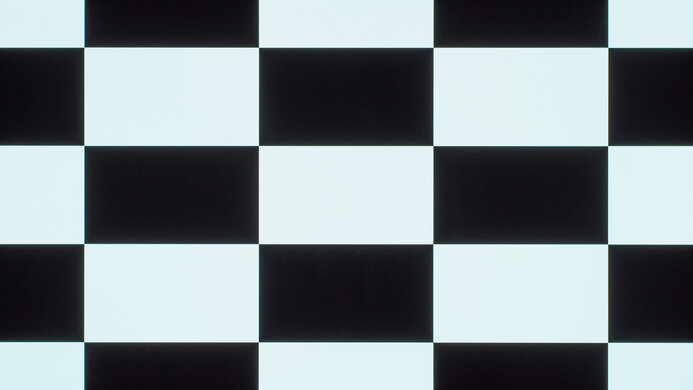 LG 48 CX OLED Checkerboard Picture