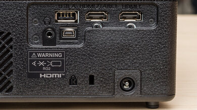 Epson EpiqVision Mini EF12 Inputs Picture