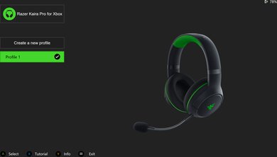 Razer Kaira Pro Wireless App Picture