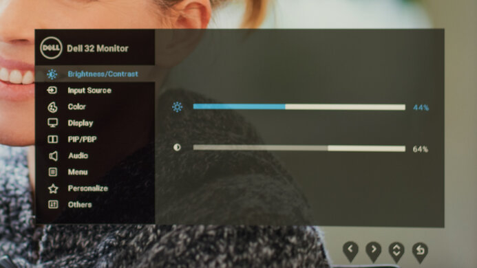 Dell S3221QS OSD Picture