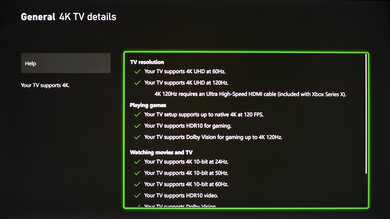 TCL Q77K Xbox Series X Screenshot