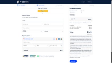 F-Secure VPN Payment Options