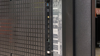 Sony X90L/X90CL Side Inputs Picture
