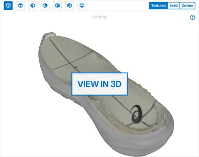 ASICS GT-1000 15 3D Model Internal