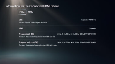 Sony BRAVIA 8 OLED PS5 Screenshot