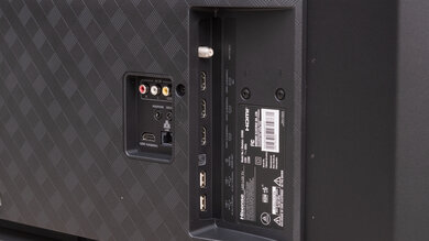 Hisense H8G Side Inputs Picture