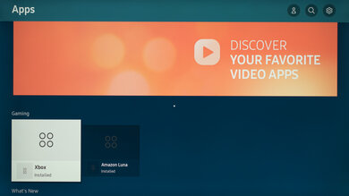 Samsung CU7000/CU7000D Apps Picture