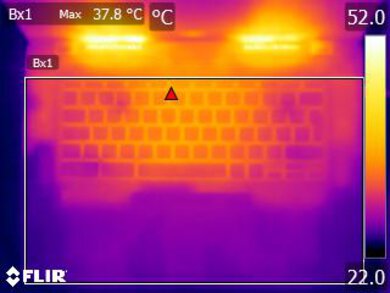 Acer Chromebook 516 GE (2022) Keyboard Temps Picture