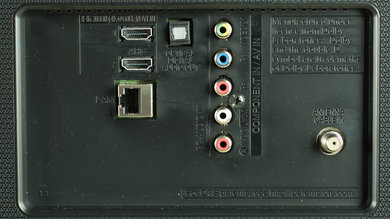 LG UF6400 Rear Inputs Picture