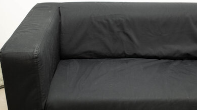 BISSELL PowerForce Helix Sofa Pickup Post Test