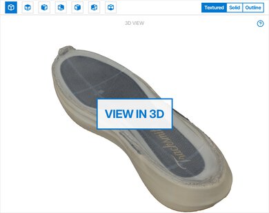 Tracksmith Eliot Runner 3D Model Internal