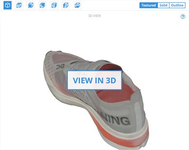 On Cloudboom Strike 3D Model Full Shoe