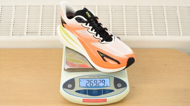 HOKA Mach X 3 Left Shoe Weight Photo