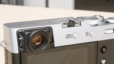 Fujifilm X100VI EVF Menu Picture