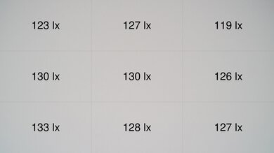 LG CineBeam Q Brightness Measurement Picture