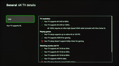 Samsung QN95B QLED Xbox Series X Screenshot