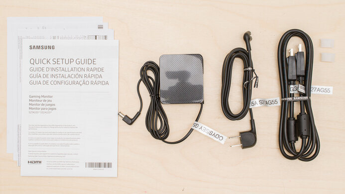 Samsung Odyssey G55A S27AG55 In The Box Picture