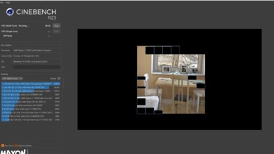 ASUS Vivobook 16 M1605 (2023) Cinebench R23 Photo