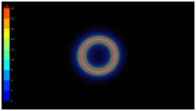 LG UA77 Ring Picture Total Reflection