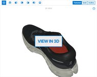 On Cloudrunner 3 3D Model Full Shoe