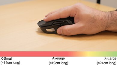 SteelSeries Aerox 5 Wireless Fingertip Grip Hand Recommendation