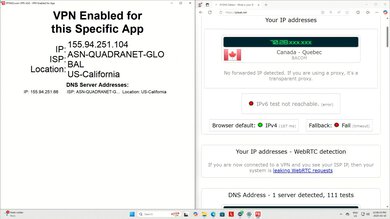 Windscribe Free VPN Enabled For App Screenshot