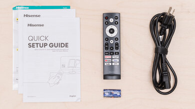 Hisense U8/U8K In The Box Picture