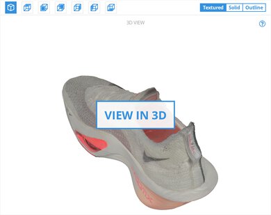 Nike Alphafly 3 3D Model Full Shoe