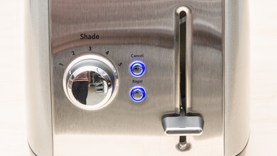 KitchenAid 2-Slice Toaster with manual lift lever Control Photo