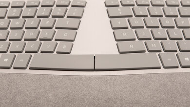 Microsoft Surface Ergonomic Keyboard Build Quality Close Up