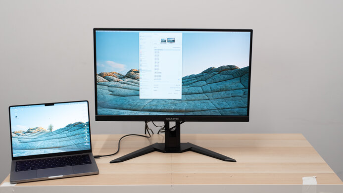 Gigabyte M27Q P Display Picture