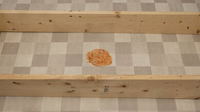 iRobot Roomba j7+ Stain Pickup Post Test